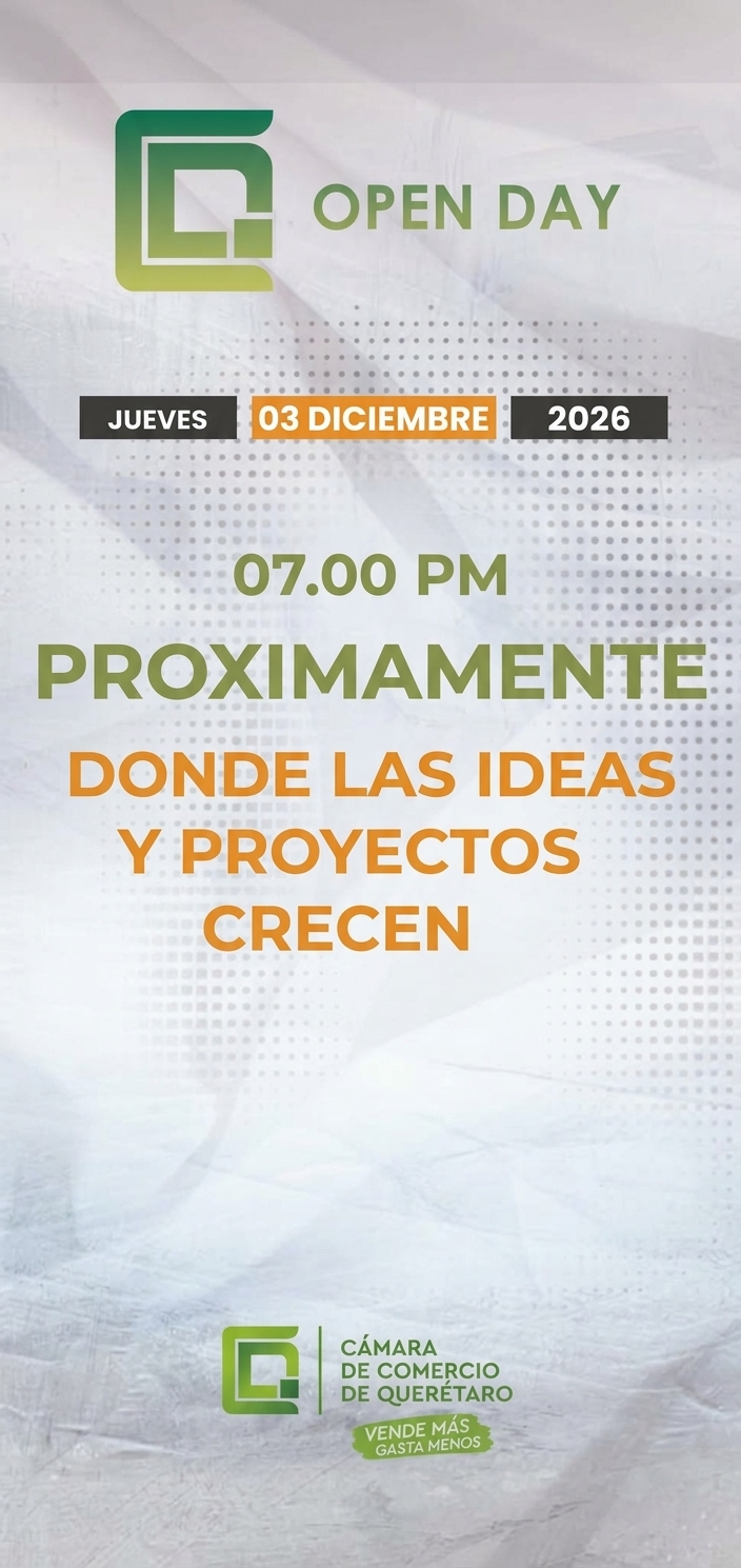 Open Day 03 de Diciembre del 2026.
